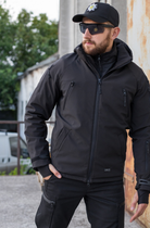 Куртка тактична FCTdesign на сітці Софтшелл 48-50 чорна - зображення 4
