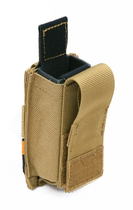 Подсумок для пистолетного магазина одинарный молле Pantac Molle 9mm Single Mag Pouch With Hard Insert PH-C222, Cordura Олива (Olive) - изображение 5