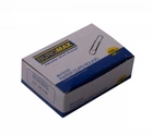 Скрепки никелированные Buromax круглые 28 мм 100 шт (BM.5005)