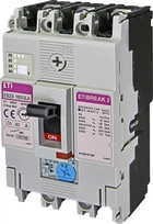 Автоматичний вимикач ETIBREAK EB2S 160/3LA 80A 3P 16kA рег. захист (тепл.(0,63-1)*In /ел. магн. фікс.) ETI 4671882
