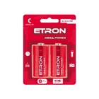 Батарейки щелочные ETRON Mega Power С LR14 1.5V