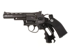 Пневматический револьвер Gletcher SW B4 Smith & Wesson Смит и Вессон газобаллонный CO2 120 м/с - изображение 5