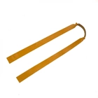 Плоская резинка для рогатки Dext натуральный латекс желтая - изображение 1