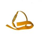 Плоская резинка для рогатки Dext натуральный латекс желтая - изображение 3
