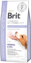 Сухой корм для всех возрастов Brit VetDiets при нарушениях пищеварения с селедкой лососем горохом