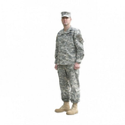 Штаны US US combat uniform ACU Камуфляж L - изображение 3