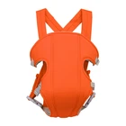 Сумка кенгуру для переноски ребенка Рюкзак-слинг Baby Carriers 3-16 месяцев 4 положения оранжевый