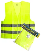 Жилет безопасности светоотражающий ЖБ-003 XL yellow