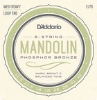 Струны для мандолины D'Addario EJ75 Mandolin Phosphor Bronze Medium/Heavy 11.5-41