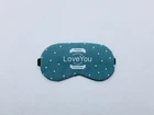 Маска для сна Memos Love You Blue