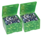 Коробка MTM для пуль 3.4" x 3.4" x 2.5" (2шт) ц:зеленый - изображение 1