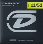 Струны для электрогитар Dunlop DEN1152 Electric Med / Heavy Performance+ (11-52)