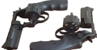 Револьвер под патрон Флобера TROOPER-4,5 S рукоятка пласт.черн. - изображение 3