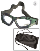 Тактичні захисні окуляри MiL-tec AIR PRO камуфльована оправа прозорі лінзи (15615420) - зображення 2