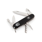 Складной нож Victorinox SPARTAN UKRAINE 1.3603.3R1 Викторинокс с Гербом Чёрный