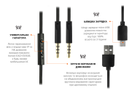 Наушники Kotion EACH B3506 Bluetooth Black/Orange (ktb3506bt) - изображение 2