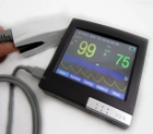 Монитор пациента пульсоксиметр Contec PM-60A 3.5 цветной TFT дисплей передача данных на ПК (mpm_00030) - зображення 4