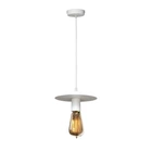 Светильник подвесной в стиле лофт MSK Electric Disk NL 2009 WH