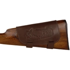 Кожаный Патронташ на Приклад Bronzedog 6 патронов калибр 12/16 Коричневый (5080/2) - изображение 2