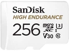 Карта пам'яті microSDXC (UHS-1 U3) SanDisk High Endurance 256Gb class 10 V30 (100Mb/s) (adapterSD) (SDSQQNR-256G-GN6IA)