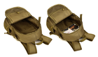 Тактичний міський рюкзак city road ultra compact 10L Protector Plus Khaki - зображення 4