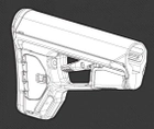 Приклад Magpul STR Carbine Stock (Commercial-Spec) - зображення 3