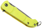 Нож складной карманный Ontario OKC Navigator Yellow 8900YEL (Liner Lock, 60/138 мм) - изображение 4