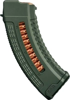 Магазин FAB Defense Ultimag AK 30R Olive кал. 7,62х39 с окном. Цвет - оливковый - изображение 3