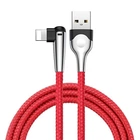 Кабель Baseus Lightning 1m для iPhone|iPad red