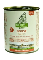 Влажный корм для собак Isegrim Goose with Sweet Potato Rose Hip & Wild Herbs с гусём