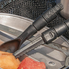 Набор вилка-ложка-нож Ka-Bar Tactical Spork Черный 2000000034829 - изображение 4