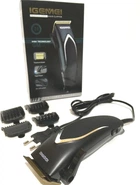 Профессиональная машинка для стрижки волос Gemei GM-809 Plus 220V 9W Black