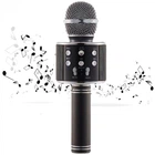 Караоке мікрофон Чорний Wster WS 858 (858MKRFNC2) TIN66