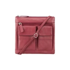 Шкіряна сумка через плече Visconti 18608 Slim Bag (Red)