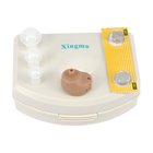 Внутрішньовушний слуховий апарат,підсилювач слуху Xingma XM-900A Бежевий - зображення 3