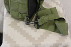 Однолямочный городской тактический рюкзак Tactical барсетка сумка слинг с системой molle на 7 л Олива (095-olive) - изображение 10