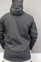 Тактична куртка Tactic з капюшоном softshell Чорний розмір M (5000HB-M) - зображення 4