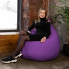 Крісло Мішок Груша 3D-сітка 150х100 Студія Комфорту розмір Великий Фіолетовий - зображення 2