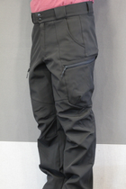 Тактические штаны Tactic softshell Urban Черный размер S (su001-s) - изображение 3