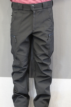 Тактические штаны Tactic softshell Urban Черный размер S (su001-s) - изображение 4