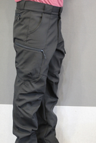 Тактические штаны Tactic softshell Urban Черный размер S (su001-s) - изображение 5