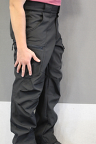 Тактические штаны Tactic softshell Urban Черный размер XXL (su001-xxl) - изображение 7
