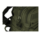 Рюкзак тактичний однолямковий Mil-tec 8 літрів олива (14059101) - зображення 6