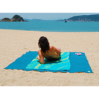 Пляжная подстилка Beach Mat, покрывало анти-песок 200 x 150 см из мягкого ПВХ синий (AVE-6629911)