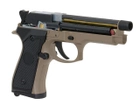 Пістолет Cyma Beretta M92F/M9 CM.126 Tan AEP (Страйкбол 6мм) - изображение 6