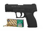 Сигнальний пістолет Retay XR Black + пачка патронів в подарунок - зображення 1