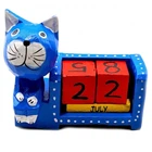 Календар Cat Please, 11х9х4 см Дерев'яний