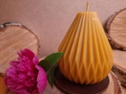 Свеча восковая из натурального пчелиного воска "Лучики тепла" Zigrivay (11х9см) (10019) - изображение 3