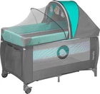 Ліжечко-манеж Lionelo Sven Plus Turquoise-grey (LO.SV01) (5902581650603)