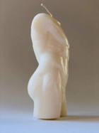 Комплект свічка з натурального 100% соєвого воску чоловічий силует і жіночий силует 12,5 см "Він і Вона". (Ручна робота) - изображение 7